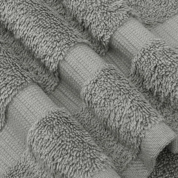 Hotel & Spa Quality, Highly Absorbent 100% Cotton Turkish Washcloths 2 X 6 Rando - Picture 5 of 6